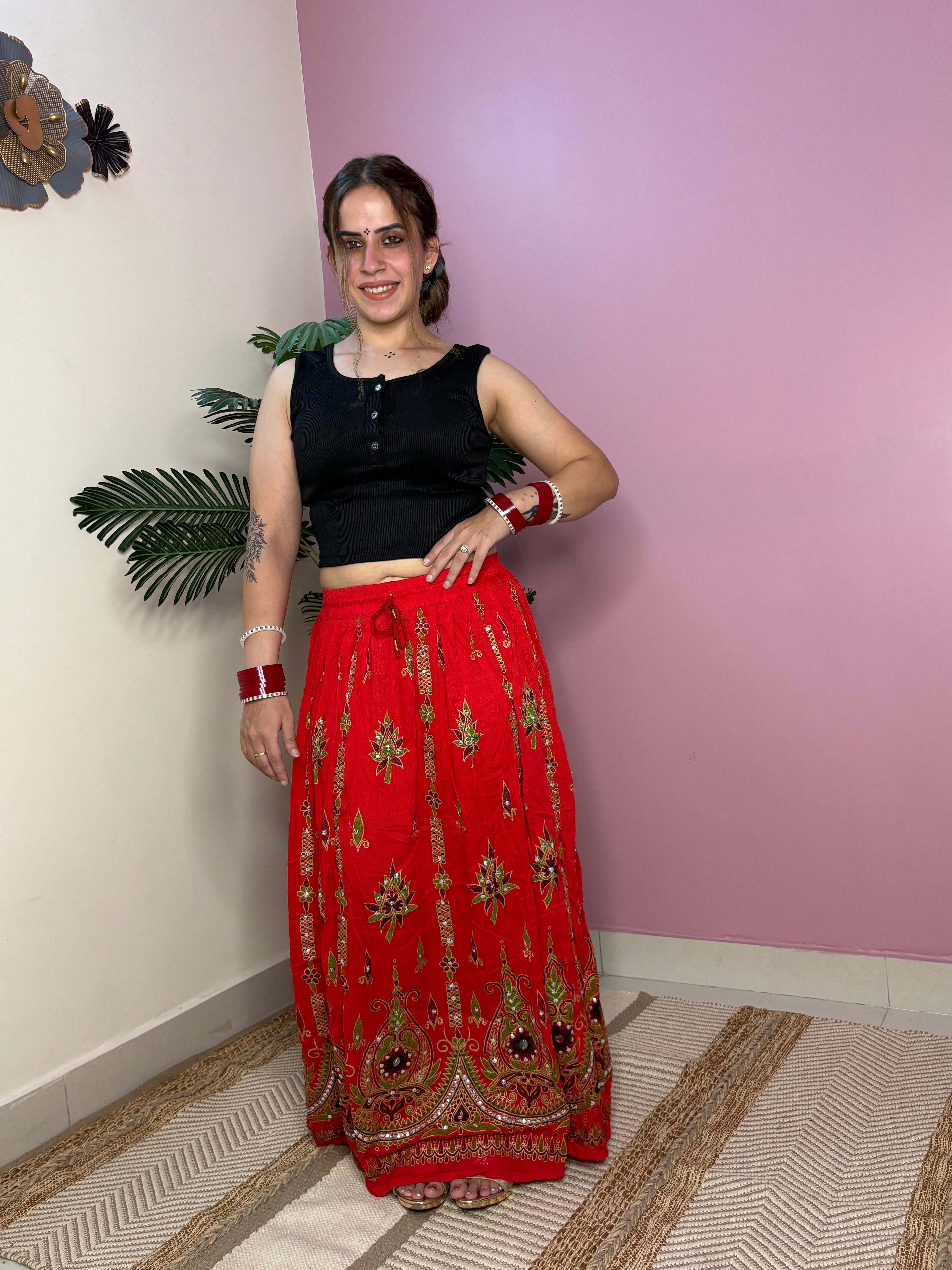 Dandiya Special Skirt for Women's