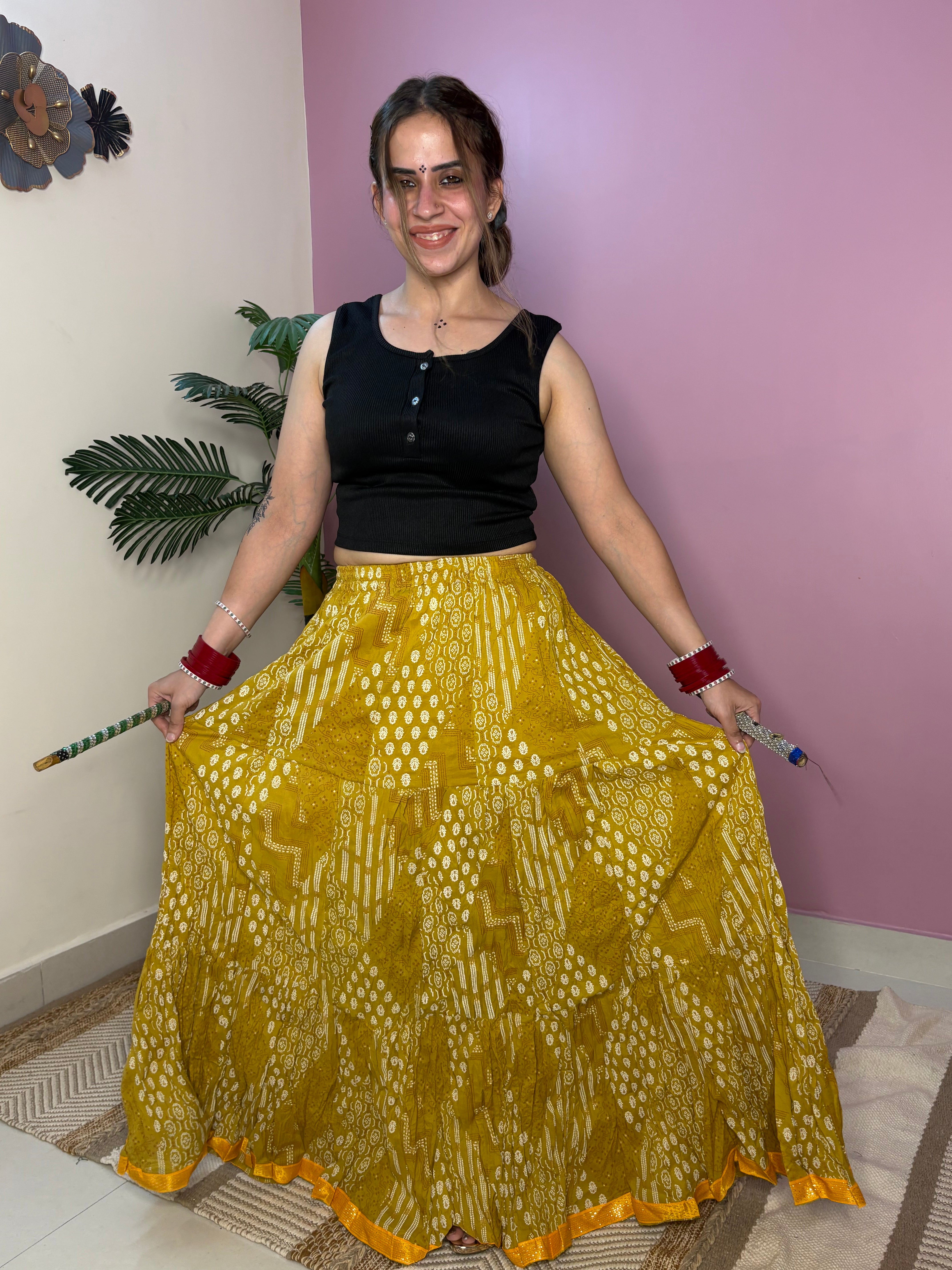 Dandiya Special Skirt for Women's